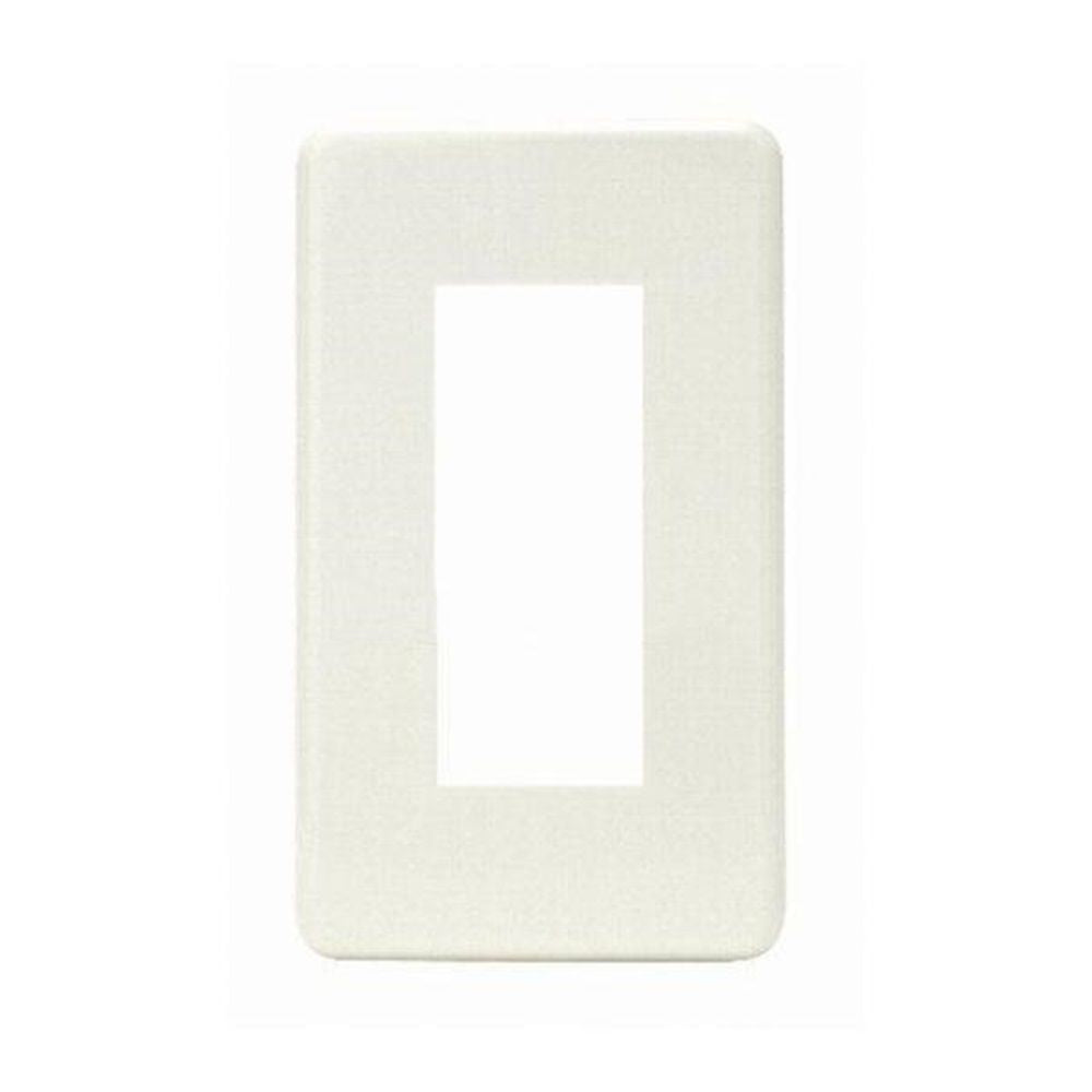 ニューマイルドビー ホームエレガンスプレート 1連用 ピュアホワイト HBP-3UPW