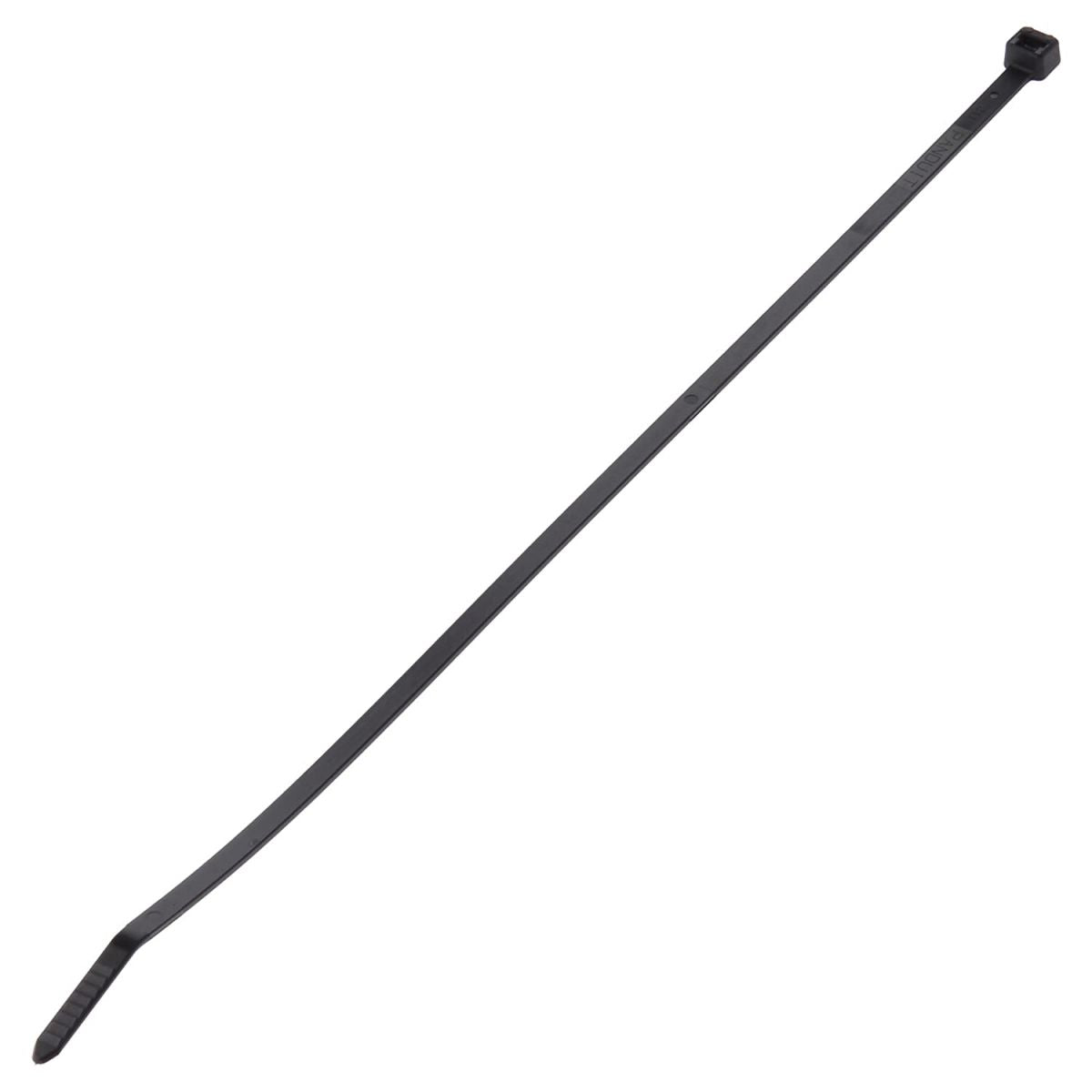 ナイロン結束バンド 耐候性黒 幅7.6mm 長さ206mm 50本入 PLT2H-LO-50