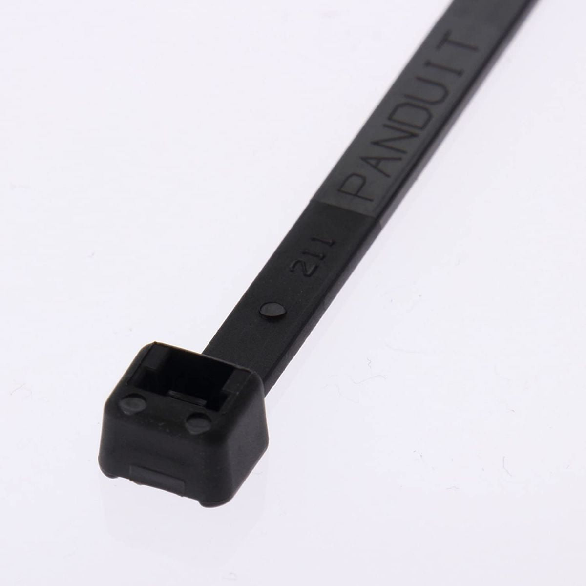 ナイロン結束バンド 耐候性黒 幅7.6mm 長さ206mm 50本入 PLT2H-LO-50