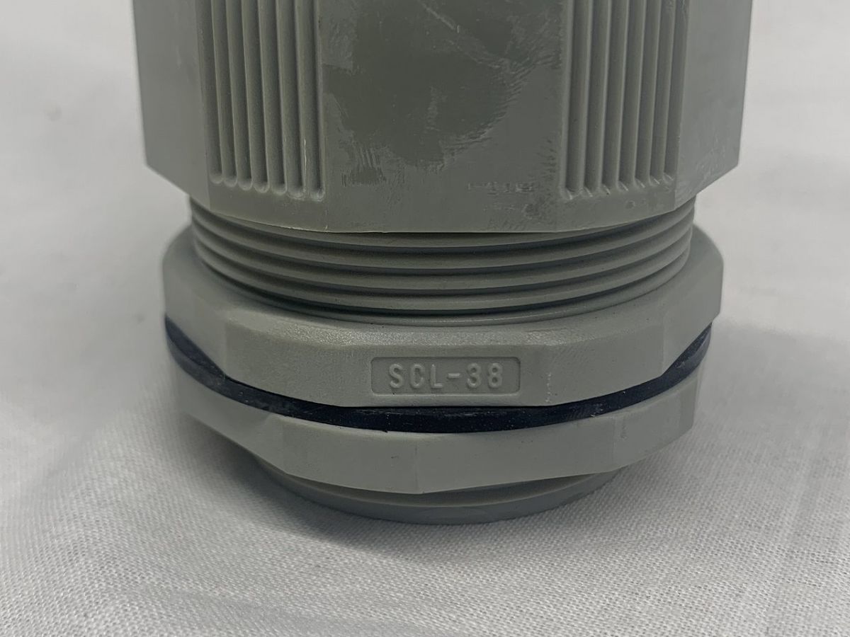 エスシーロック(2個入)  グレー 若干色あせ有り SCL-38A-02