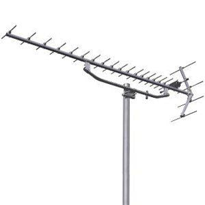 UHFアンテナ アルミタイプ 全帯域用 素子数20 アタック型反射器 KU20