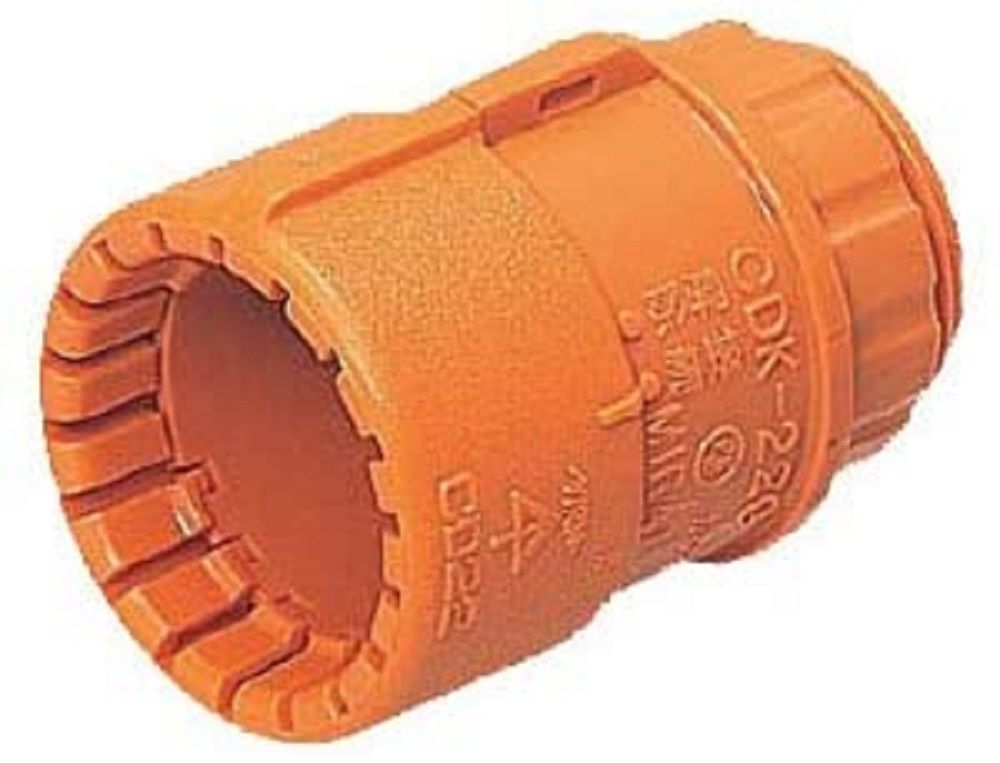 コネクタ(Gタイプ)CD単層波付管16用 10個価格 CDK-16GS-10