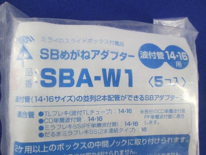 SBメガネアダプター(5個入×4) SBA-W1