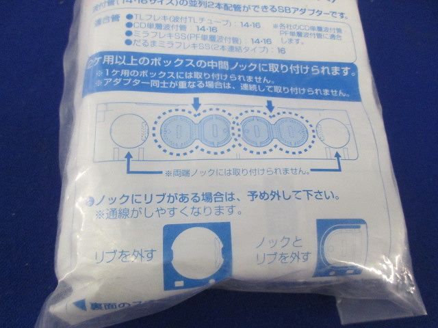 SBメガネアダプター(5個入×4) SBA-W1