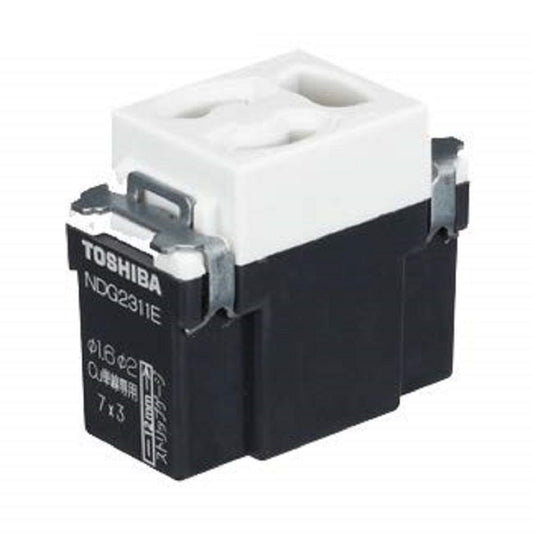 抜止接地コンセント ニューホワイト NDG2311E(WW)