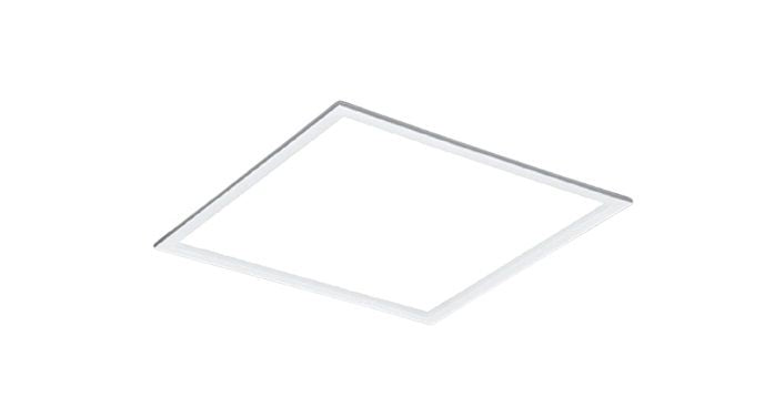 TENQOOスクエアシリーズ LED乳白パネル 埋込形 □450 電球色 LEEM-50851L-FW