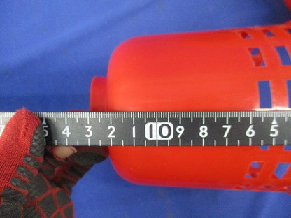 スズラン灯用ガード(128個入)(赤) φ110mm