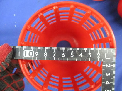 スズラン灯用ガード(128個入)(赤) φ110mm