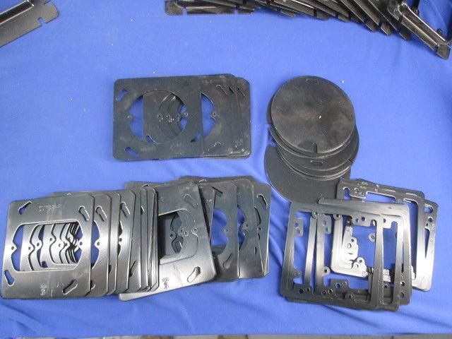 スイッチカバーセット(混在)(数量未計測)黒 CVLSB他