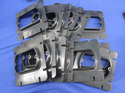 スイッチカバーセット(混在)(数量未計測)黒 CVLSB他