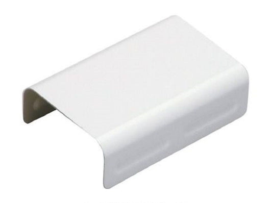 メタルエフモール 付属品 ジョイントカバー ホワイト S型 10個入 MFMJC02-10