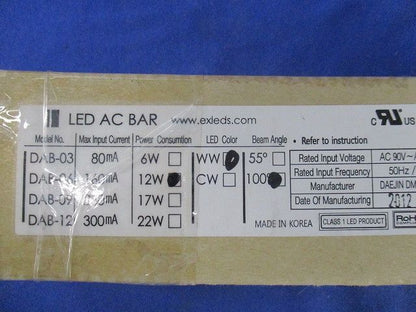 LED AC BAR DAB-06