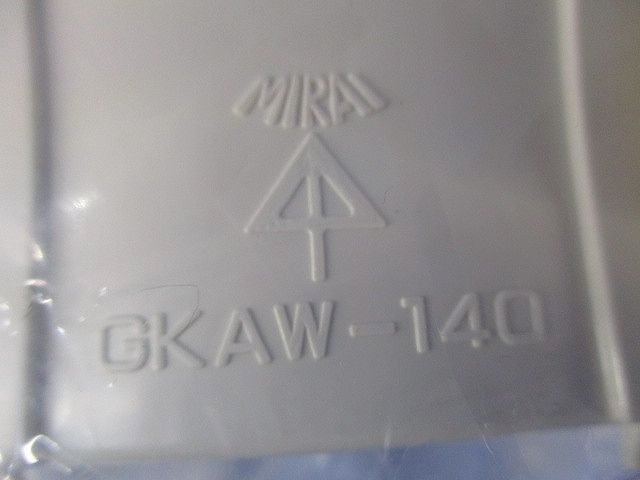 ダクト曲ガリ(ミルキーホワイト) GKAM-140M