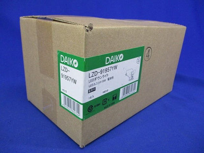 LEDダウンライトφ100(電球色) LDZ-91957YW