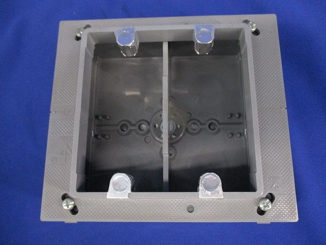 埋込スイッチボックス(5個入)(グレー) CSW-2N