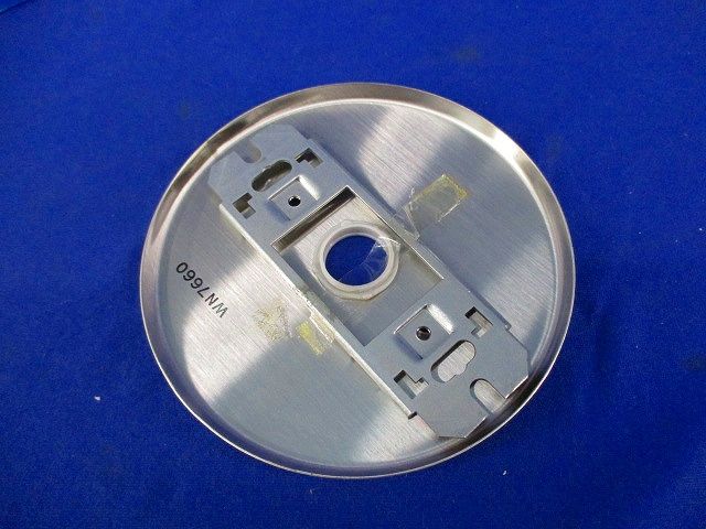 ステンレス丸型大穴電話線プレート(5個入)National WN7660