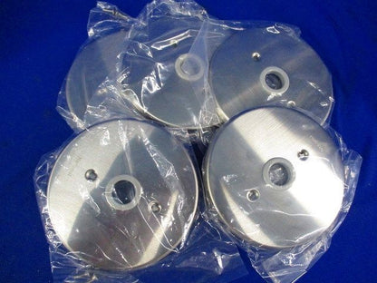 ステンレス丸型大穴電話線プレート(5個入)National WN7660