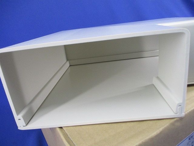 エムケーダクト付属品 平面マガリ6号(ミルキーホワイト) MDM163
