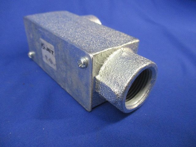 ユニバーサルエルボ(亜鉛メッキ)4個入 型番不明