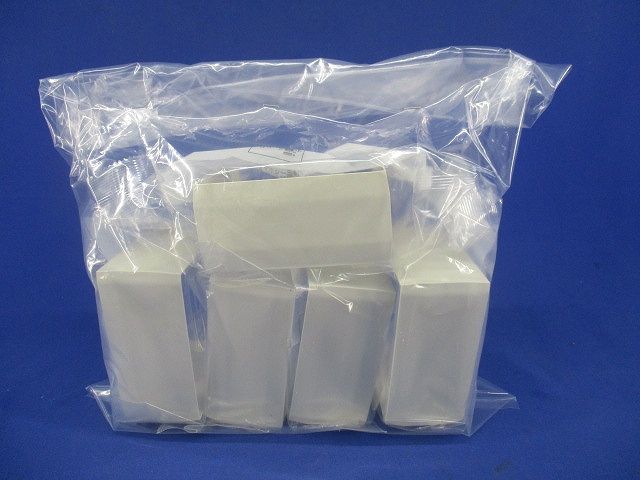 エムケーダクト付属品ジョイントカバー4号(5個入)(ミルキーホワイト) MDJC43